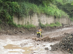 Schlammstrasse nach Gracias - Honduras
